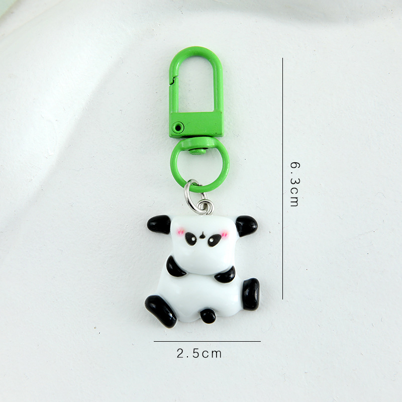 พวงกุญแจซีรีส์แพนด้าน่ารัก Lie Lie Panda