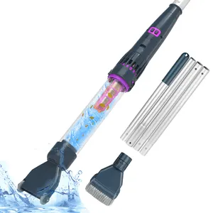 Meilleur aspirateur de piscine automatique Rechargeable à main sans fil avec tête de brosse pour piscine hors sol et sable