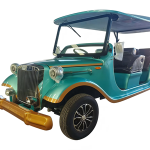Voiture électrique vintage de luxe 6 places, navette de tourisme classique pour mariage - Product Image 1