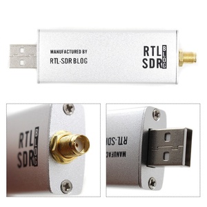 Récepteur radio SDR RTL2832U pour radio définie par logiciel embarquée 24 MHz 1,7 GHz, clé USB sans antenne externe - Product Image 4
