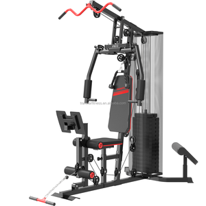Machine de musculation tout-en-un pour les jambes, station de musculation multifonction, équipement de musculation à domicile, ensemble complet avec presse à jambes et extension HS8011-M - Product Image 1