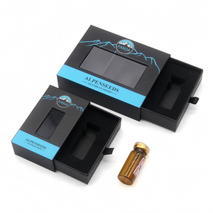 Papel de cartón de lujo personalizado individual 2m 3ml 5ml 10ml caja de viales de péptido embalaje para viales de péptido de 3ml - Product Image 1