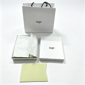 Boîte d'emballage de bijoux haut de gamme en gros, kit complet de boîte cadeau avec intérieur en tissu pour le rangement et la présentation de bijoux - Product Image 4
