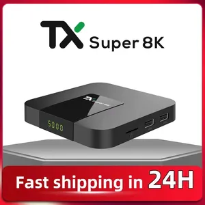 Boîtier TV Android uniquement, Smart 2025, 4K, OTT TX, Super 8k, décodeur, très populaire aux États-Unis, au Royaume-Uni, en Europe, en arabe - Product Image 6