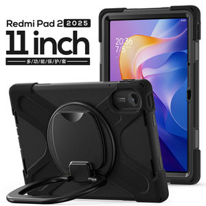 Étui pour tablette robuste antichoc robuste pour <span class=keywords><strong>Redmi</strong></span> <span class=keywords><strong>Pad</strong></span> 2 2025/<span class=keywords><strong>Redmi</strong></span> <span class=keywords><strong>Pad</strong></span> 2 4G Kickstand Armor Cover Case - Product Image 2