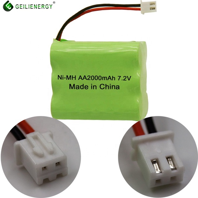 GLE Home Security Alarm System & Toys Rechargeable AA Batteries 2000mAh 7.2V MH-AA2000 6S