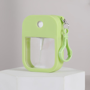 Portable Card-Style Spray <b>Bottle</b> 350ml Pink PET Material Pump Sprayer Sealing Silk Screen Printing Plastic Base Personal Care - Product Image 4