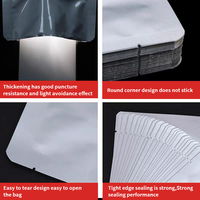 Sachet sous vide en aluminium argenté RCPP personnalisé, thermoscellable, en Mylar, haute température, pour emballage alimentaire