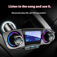 Lecteur MP3 Multifonction pour Voiture, Récepteur Bluetooth, Connexion USB, Chargeur de Disque U, Placement sur Tableau de Bord, Amplificateur Stéréo AUX
