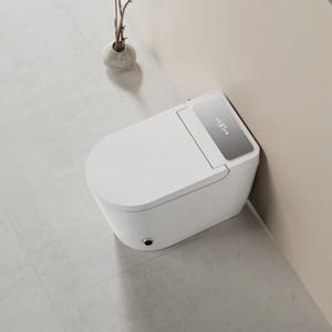 Toilettes intelligentes avec couvercle chauffant à ouverture automatique, bidet et siège <span class=keywords><strong>de</strong></span> lavage pour bébé, toilettes intelligentes, pratiques et efficaces, nouvel arrivage - Product Image 1