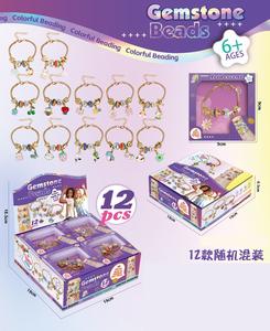 <span class=keywords><strong>Kit</strong></span> de <span class=keywords><strong>fabrication</strong></span> de bracelets en perles DIY pour enfants, jouets éducatifs créatifs - Product Image 2