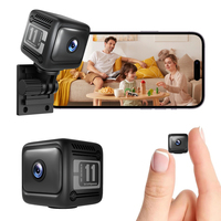 Mini caméra de sécurité 1080p avec vision nocturne, carte SIM 4G, nouveau design, fonctionnalités de sécurité améliorées, batterie intégrée, extérieur, H.265