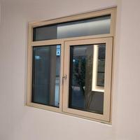 Fenêtre coulissante en aluminium avec moustiquaire, design dernier cri de l'usine KLEIN en Chine, cadre enduit pour la ventilation