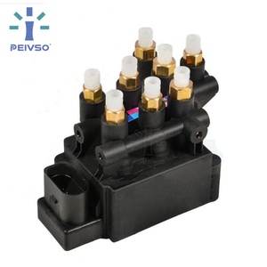 Bloc de soupape solénoïde de suspension pneumatique fiable usiné avec précision PEIVSO pour Porsche 971 2018 Touareg 2015 Audi Q7 OEM 4M0616013A - Product Image 1