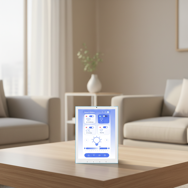 Smart Home Automation Wall-Mounted 9.7-Inch Android Tablet PC Capacitive Touch Screen Business Use Waterproof Design Wi-Fi ROHS