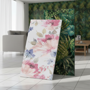 Carreaux muraux en porcelaine pleine masse HUANAI Matt Carved Glazed Porcelain Modern French 60x120cm, antidérapants, résistants aux acides et aux alcalis, pour cuisine - Product Image 1