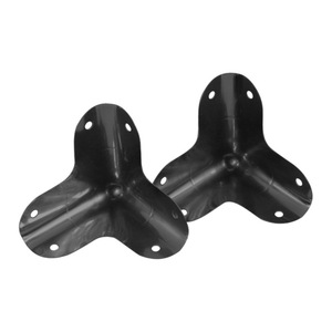 Metal Angle Iron <b>Corner</b> <b>Protectors</b> For Luggage Accessories Protection 90 Degree Rounded Design - Product Image 1
