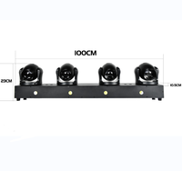 Yifa Top Vente Nouvelle Arrivée 4 Têtes 40W Faisceau 4x10W Led Strobe Tête Mobile Lumière Ensemble Pour DJ Club Disco Événements