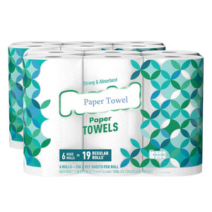 Mẫu miễn phí mềm mại và mạnh mẽ 3 ply nhà bếp khăn giấy với bột giấy tre và Jumbo CuộN - Product Image 3