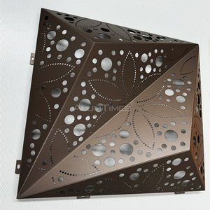 ALUMTIMES Revestimientos de Columnas de Aluminio 3D, Panel Metálico Revestido, Revestimiento Arquitectónico Exterior para Decoración de Estaciones de <span class=keywords><strong>Tren</strong></span> - Product Image 3