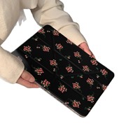 Housse de protection florale perle coréenne pour iPad 10 11 pouces générations Y pliant Air anti-flexion Mini stylo fente étuis pour tablette