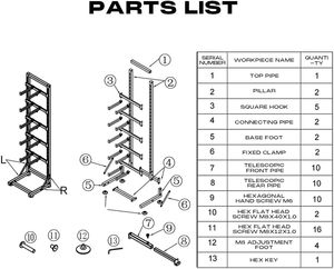 Support de présentation et de rangement durable pour voitures et camions RC à l'échelle <span class=keywords><strong>1</strong></span>/10, <span class=keywords><strong>1</strong></span>/12, <span class=keywords><strong>1</strong></span>/24, <span class=keywords><strong>1</strong></span>/<span class=keywords><strong>18</strong></span> SCX24 <span class=keywords><strong>TRX4M</strong></span> – Poste de travail pour outils - Product Image 6