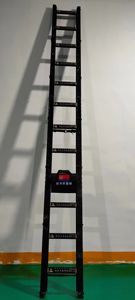 บันไดพับไฟฟ้ากึ่งอัตโนมัติแบบกำหนดเอง สีดำด้าน รับน้ำหนักได้ 150 กก. - Product Image 2