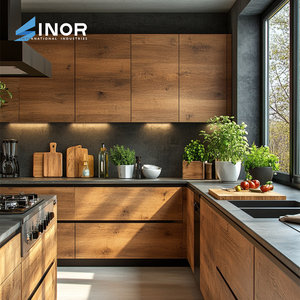 Luxury Kitchen Cabinet with Integrated Coffee Machine Station and Hidden Appliance Storage - Product Image 5