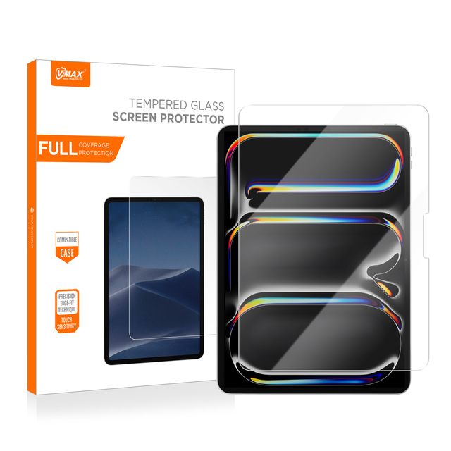 For iPad Pro 11 12.9 13 Inch 2024 Tempered Glass Screen Protector for iPad Air 5 4 3 2 1 7th 8th 9th 10.2 Mini 6 9.7 Glass Film
