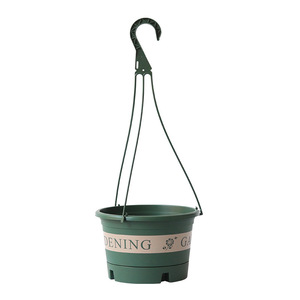 <b>Plastic</b> Hanging Plant Pots with Hooks Flower Baskets Outdoor Nursery <b>Planter</b> Holder for Home Garden Balcony Porch - Product Image 3