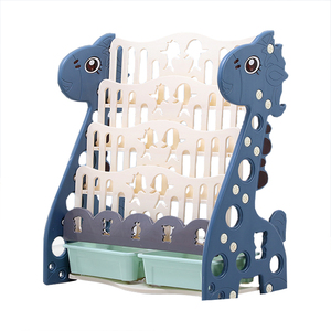 Children bookshelf baby toy shelf storage picture book shelf plastic small bookshelf simple kindergarten cabinet