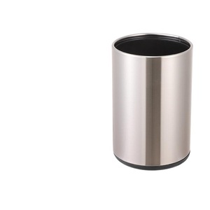 Poubelle carrée double couche en acier inoxydable pour salle de bain, toilettes, salon, chambre, cuisine, minimaliste et luxueuse - Product Image 3