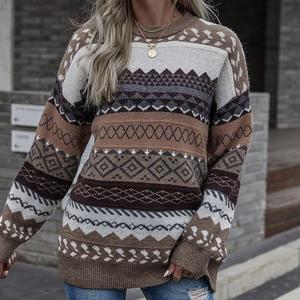 <span class=keywords><strong>Primavera</strong></span> 2026 Nuevo Suéter de Punto Casual para <span class=keywords><strong>Mujer</strong></span>, Cárdigan con Logotipo Frontal, Holgado y a la Moda - Product Image 1