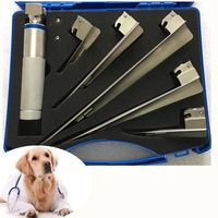 Laryngoscope LED réutilisable vétérinaire pour chien et animaux de grande taille Conception durable pour une visualisation claire des voies respiratoires