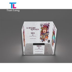 TianLang Agent Wanted Tradeshow Booth Tissu Support de boîte à lumière double face avec cellier Boîte à lumière Stand d'exposition - Product Image 3