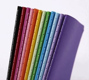A5 Notebook Diary Notebook Notepad Stitching Binding Soft Copybook 30 Sheets Colorful Paper Exercise Book Office/School/Daily - Product Image 2