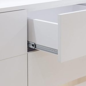 Armoires de <span class=keywords><strong>cuisine</strong></span> tiroir coulissant canal tiroir robuste deux roulement à billes télescopique coureur rail de tiroir - Product Image 6
