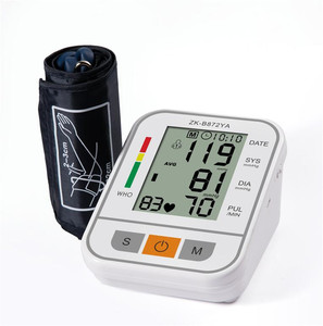 Tensiomètre automatique à bras avec rétroéclairage 3 couleurs et système d'alarme de fièvre - Product Image 5