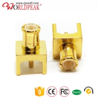 MCX-conector macho recto para PCB