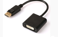 Directo de fábrica Resolución 1080P Adaptador DP DVI Cobre DP Macho a 24 + 5 Cable DVI para monitor y micrófono Tipo coaxial
