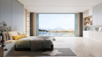 Ventanas de Aluminio con Doble Vidrio Templado, Aislamiento Térmico, Diseño Minimalista para Casa, Oficina, Villa