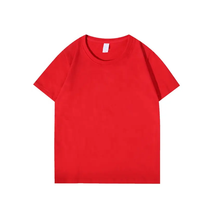 Fabricantes de camisetas de China peinado de algodón camiseta puff estampado popular camiseta de bajo precio