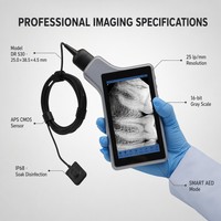 Nuevo Sistema de Imágenes Digitales Portátil con Sensor y Pantalla, Sistema de Imágenes Intraorales para Diagnósticos Inmediatos