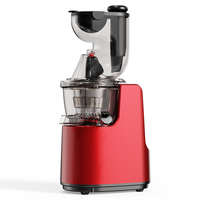 Hoge Capaciteit Thuis Keuken Elektrische Juicer Extra Brede Auto-Cut Gemakkelijk Schoon Draagbare Fruit Juicer Koude Pers Voor Hotel Gebruik