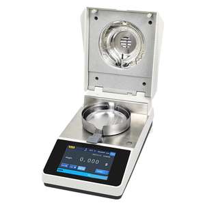 YLAB XY-110ME 할로겐 수분 분석기 110g 10mg 곡물 분말 샘플 용 고정밀 디지털 실험실 수분 측정기 - Product Image 1