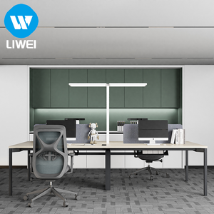 โต๊ะทำงานไม้รูปตัวแอล รุ่นโมเดิร์น ยี่ห้อ LIWEI ทนทาน เป็นมิตรกับสิ่งแวดล้อม เหมาะสำหรับใช้งานเชิงพาณิชย์ - Product Image 5