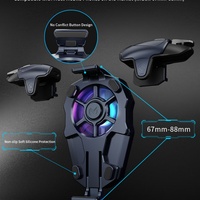 Manette de jeu MEMO AK03 pour mobile PUBG avec gâchettes, batterie 25 mAh et ventilateur 400 mAh