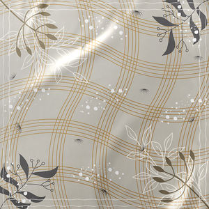 High End Custom <strong>Silk</strong> Scarf Printing Double Sided Print Same Color Both Sides Rolled Hem Square Shawl Luxury Brand Designer - Product Image 4