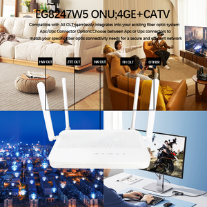 KMD ONU EG8247W5 GPON XPON 2.4G+5G WIFI 4GE+Catv RF+1POTS+1USB DC <span class=keywords><strong>12V</strong></span> <span class=keywords><strong>APC</strong></span> TR069 OMCI - Product Image 5