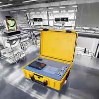 Testeur portable haute précision, alimentation 380V, affichage numérique de qualité industrielle, dispositif de mesure de la tension, du courant et de la fréquence